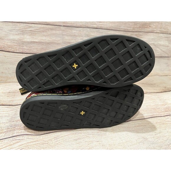 Dr. Martens Pink Floral Boots Kids Size 4 Womens Size 6 - Picture 7 of 14